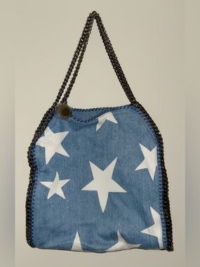 Never Used, Perfect Condition,Stella McCartney Falabella Star Denim Tote bag.